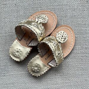 Jack Rogers Toddler Gold Sandals